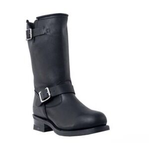 Dingo Motorcycle Boots Mens Rob Engineer Harness Strap Black DI19040 13 D